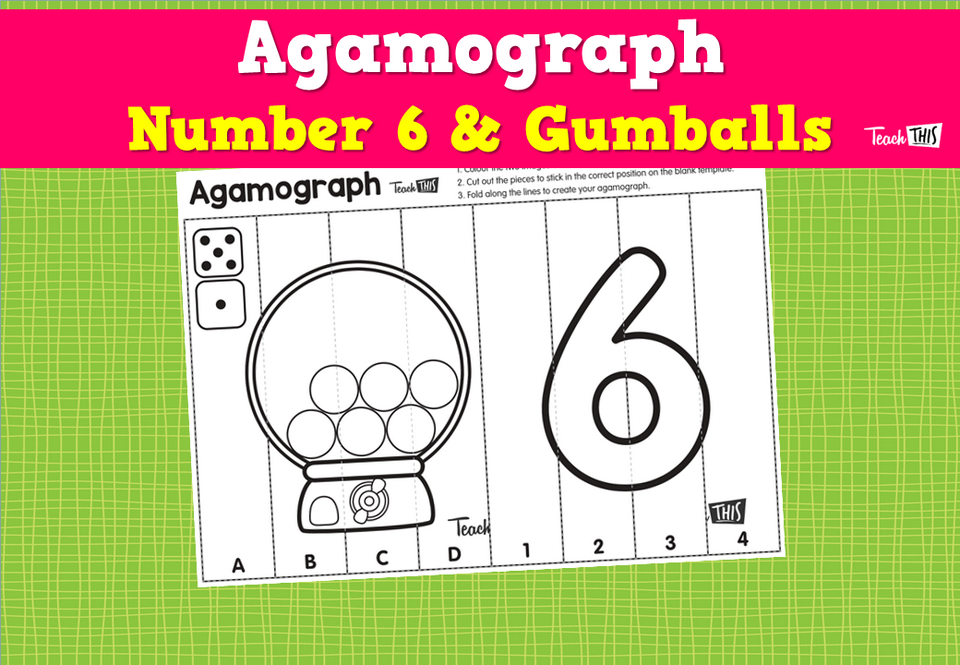 Agamograph- Number 6 & Gumballs