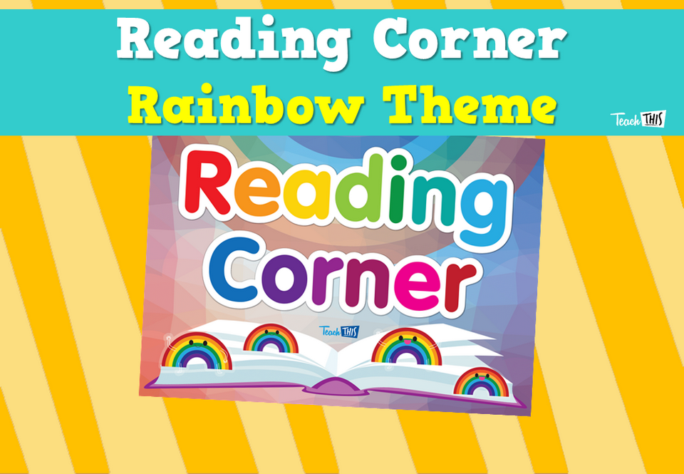 Reading Corner - Rainbow Theme