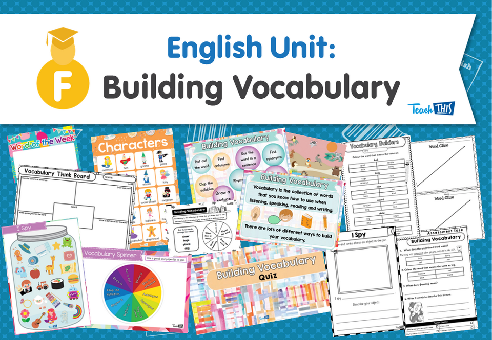 English Unit: Building Vocabulary