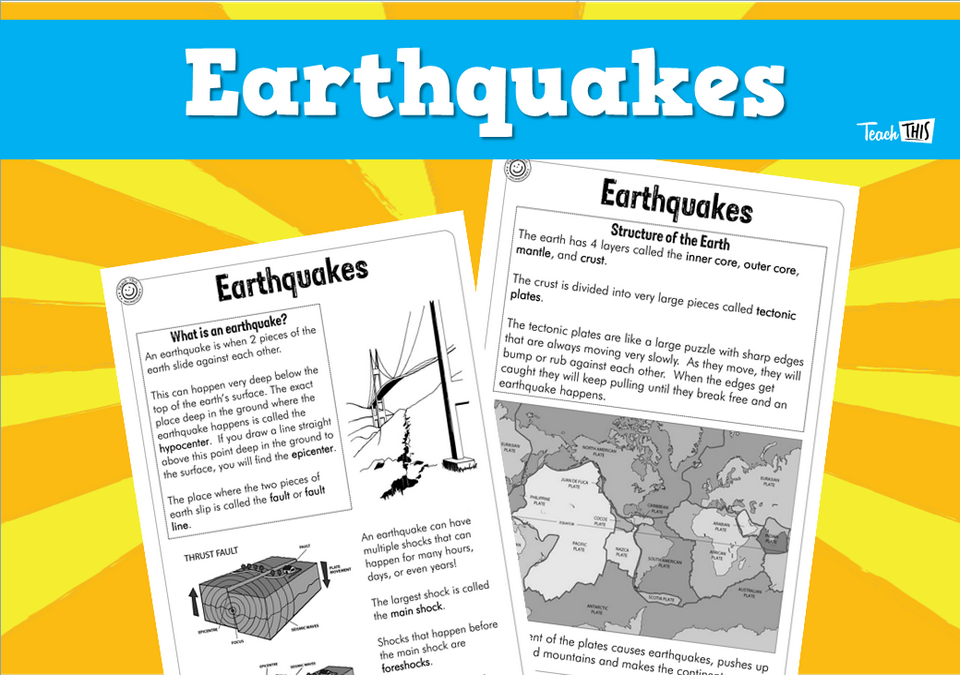 Earthquakes (6pg)