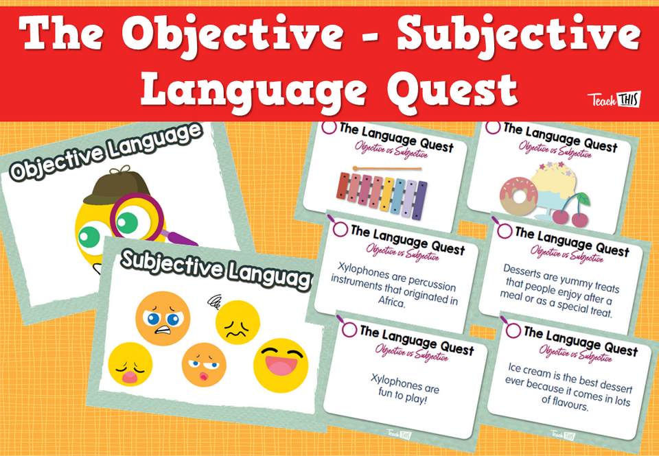 The Objective- Subjective Language Quest
