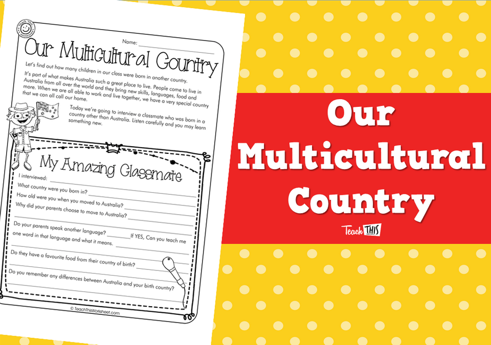 Our Multicultural Country