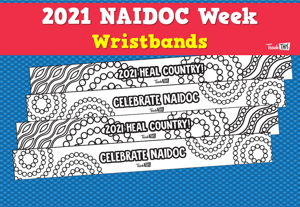 2021 NAIDOC Week Wristbands