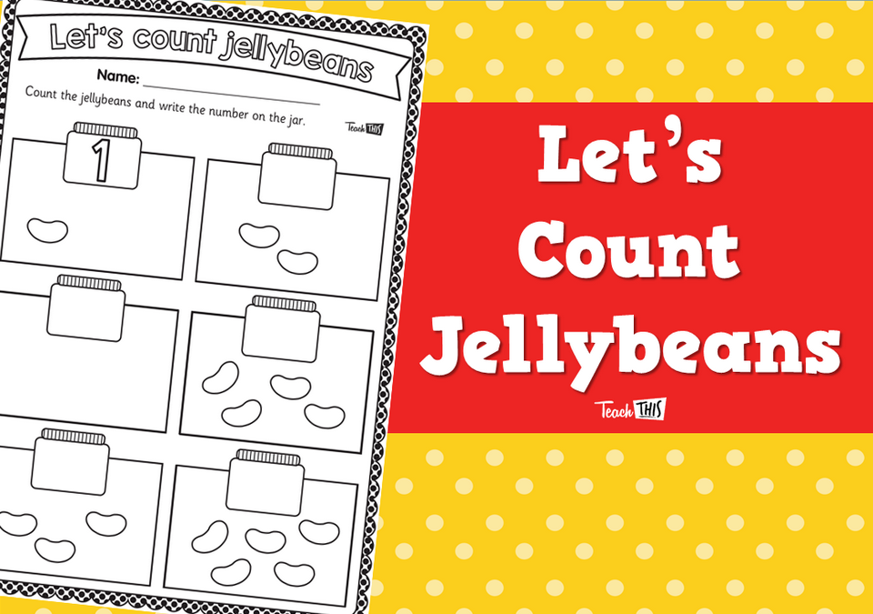 Let's Count Jellybeans - Counting to 5