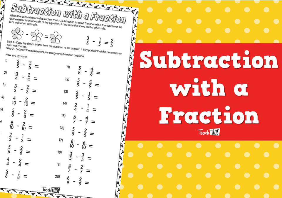Subtraction with a Fraction