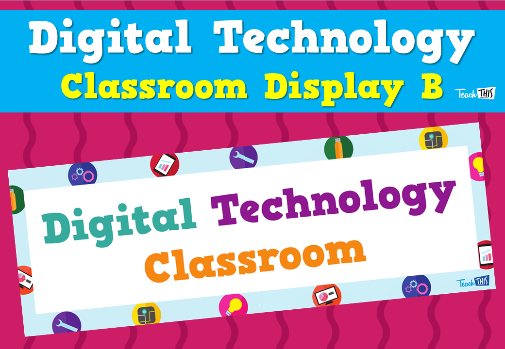 Digital Technologies - Classroom Banner B