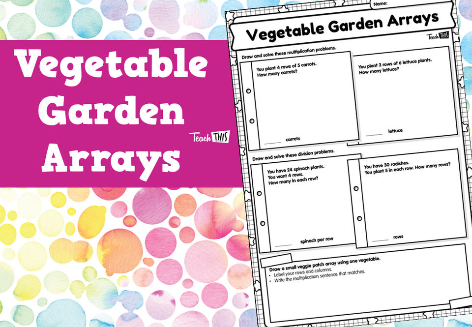 Vegetable Garden Arrays