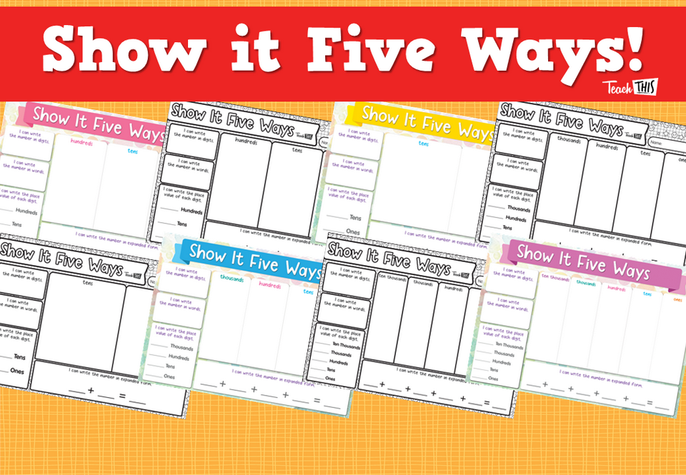 Show it Five Ways!