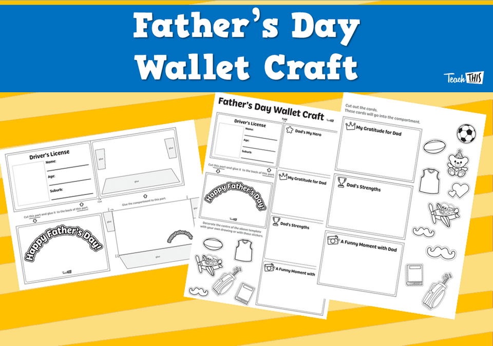 Father’s Day Wallet Craft