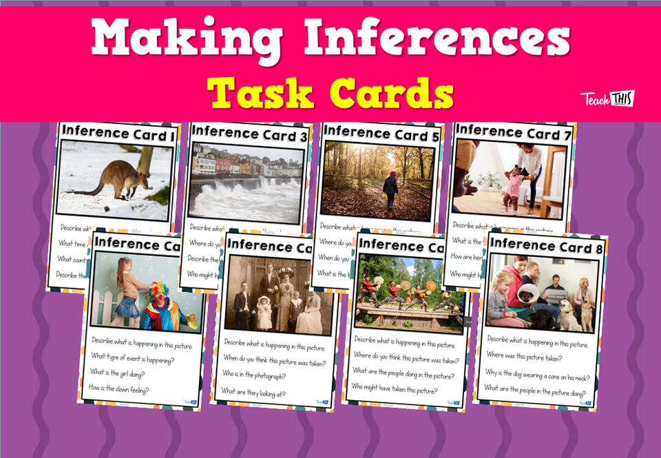 Making Inferences Task Cards