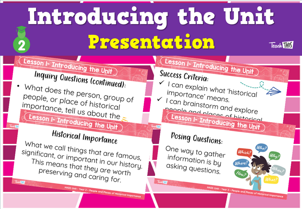 Introducing the Unit - Presentation