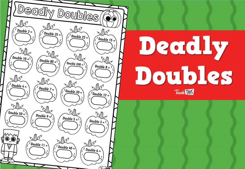 Deadly Doubles - Worksheet