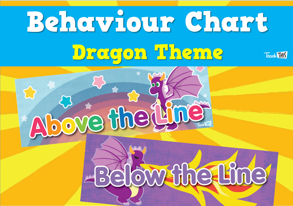 Behaviour Chart - Dragon Theme