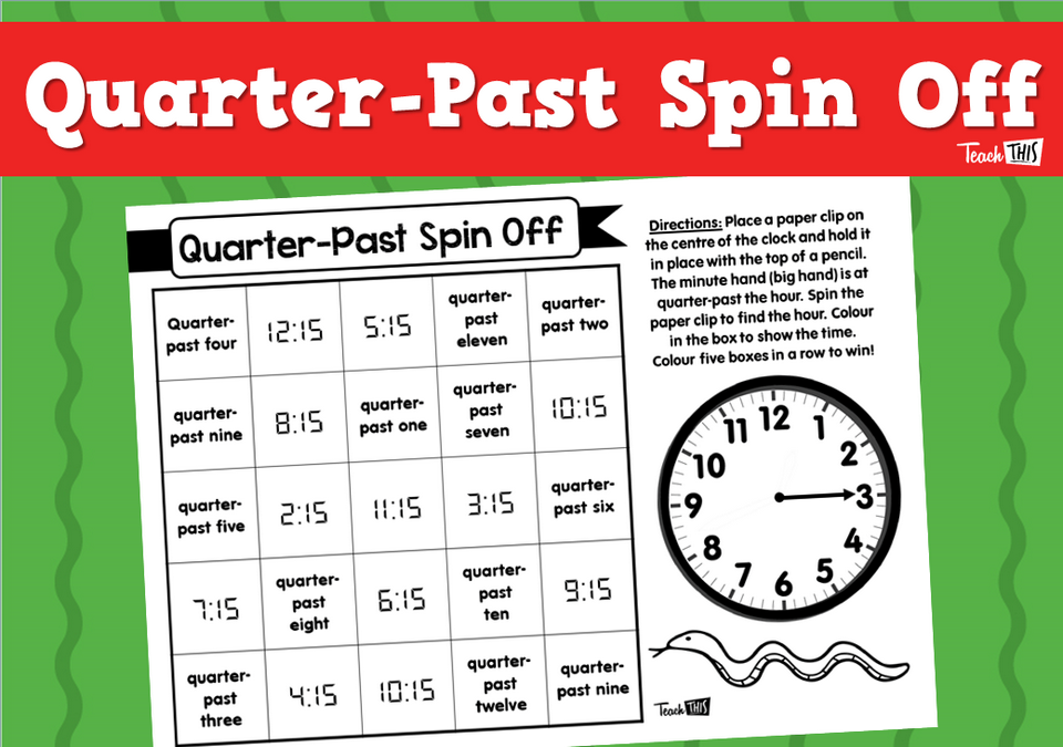 Quarter-Past Spin Off
