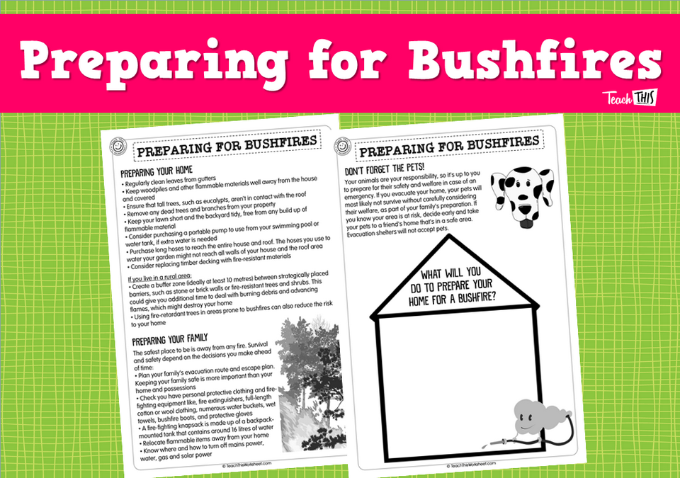 Preparing for Bushfires (2pg)