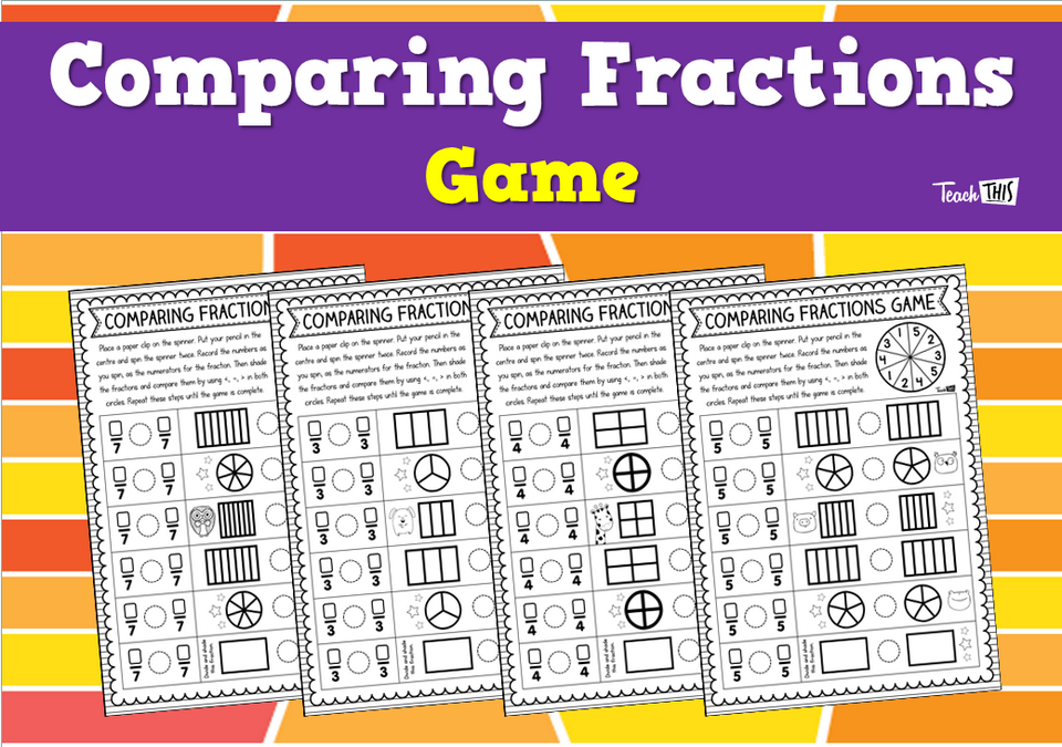 Comparing Fractions - Game