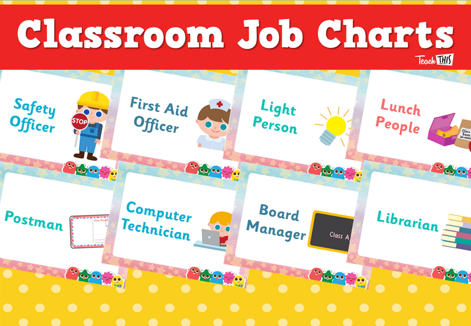 Classroom Job Charts