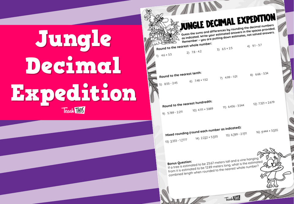 Jungle Decimal Expedition
