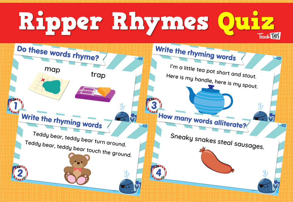 Ripper Rhymes Quiz