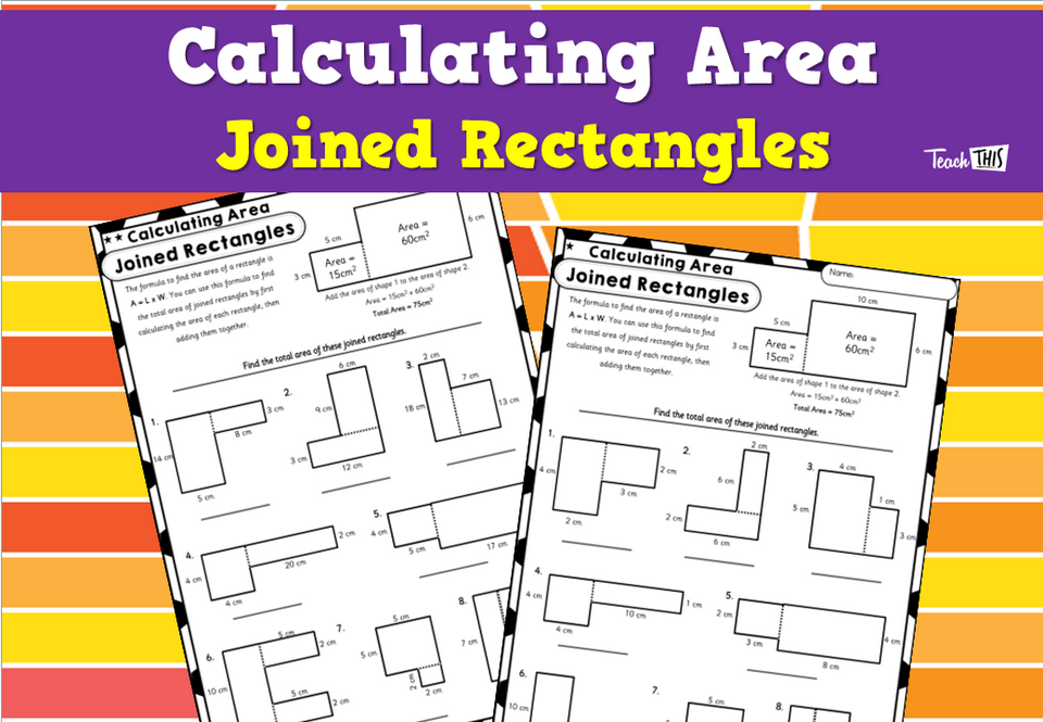 Calculating Area: Joined Rectangles