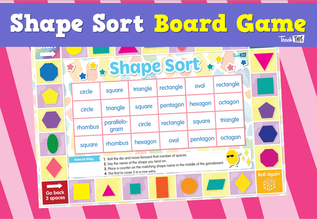 Shape Sort - Board Game