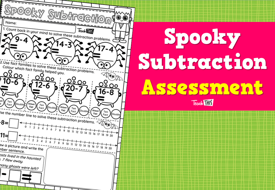 Spooky Subtraction - Assessment