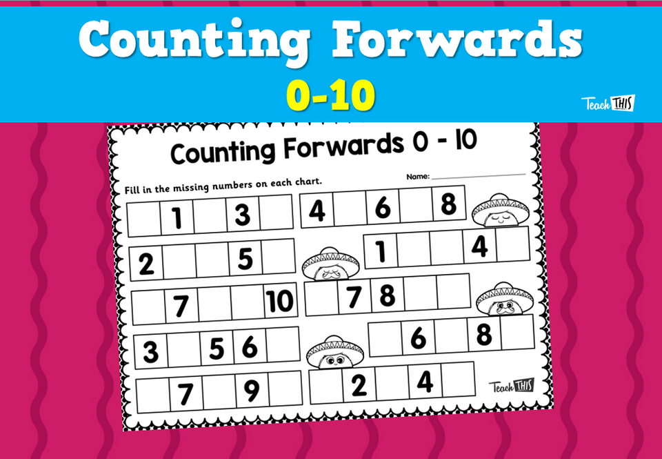 Counting Forwards 0-10