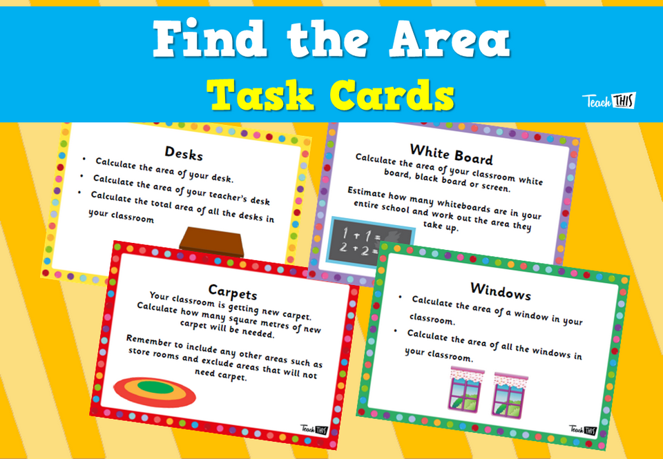 Find the Area Task Cards