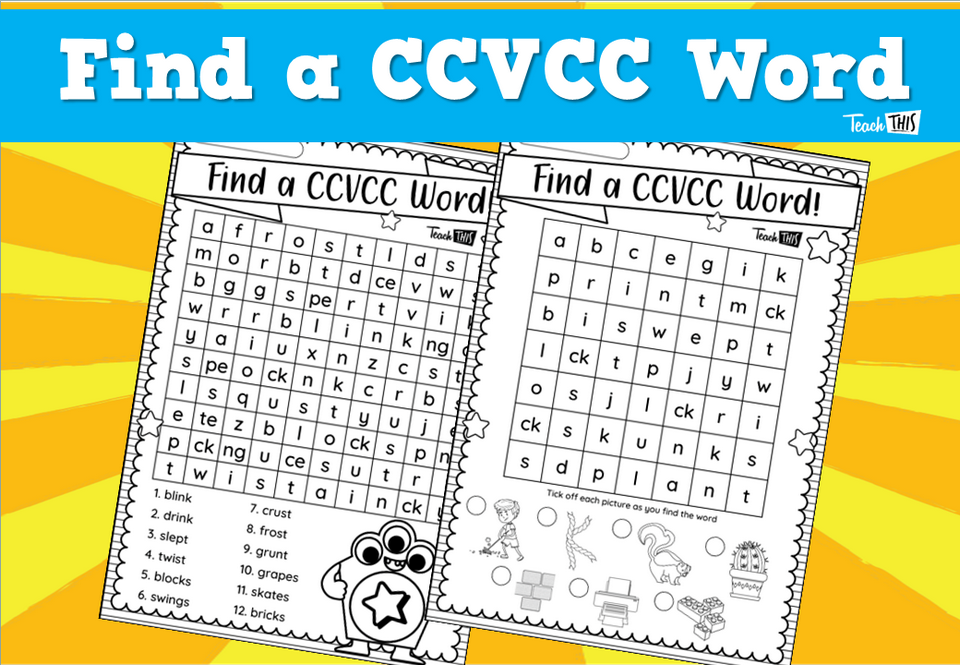 Find a CCVCC Word