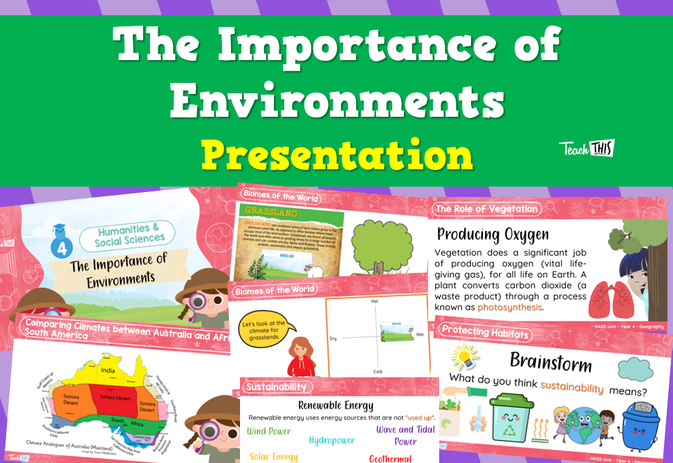The Importance of Environments Presentation