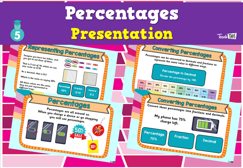 Percentages - Presentation