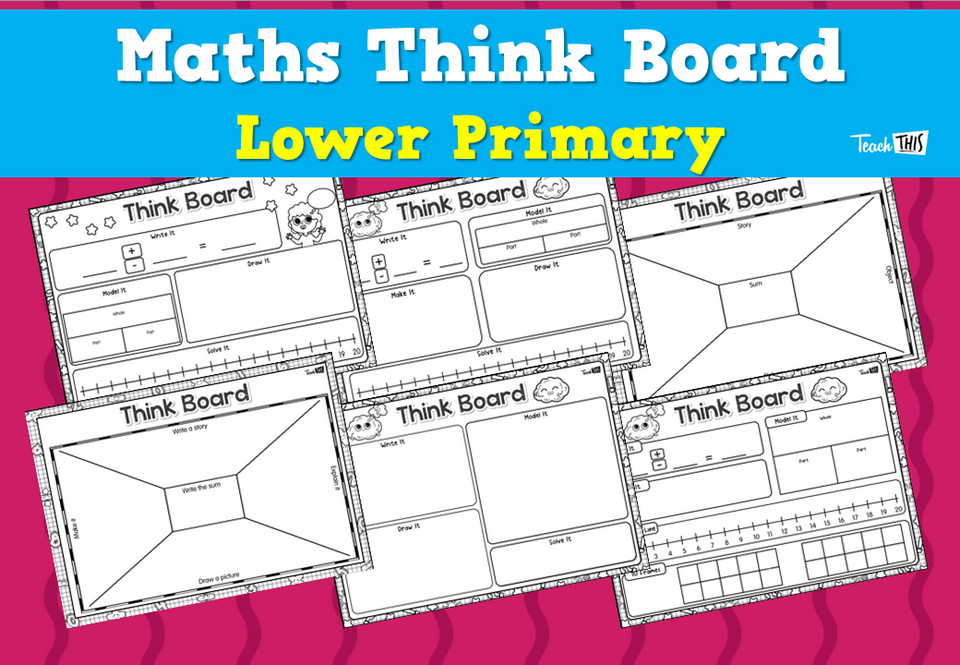 Maths Think Board - Lower Primary
