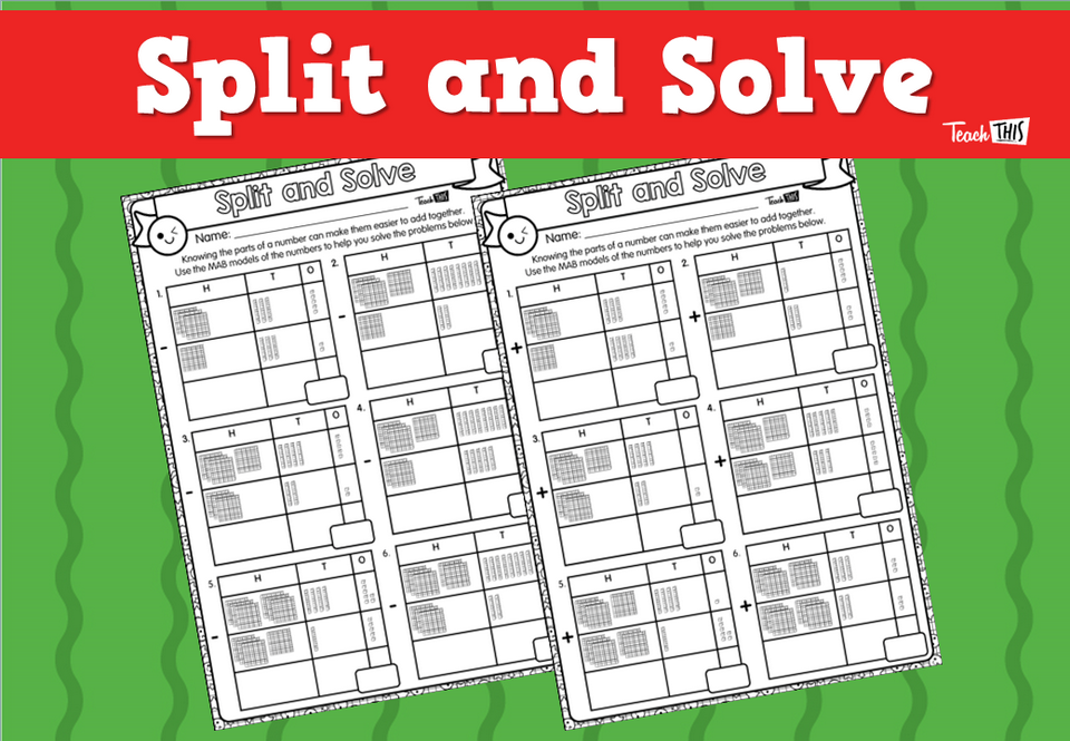 Split and Solve