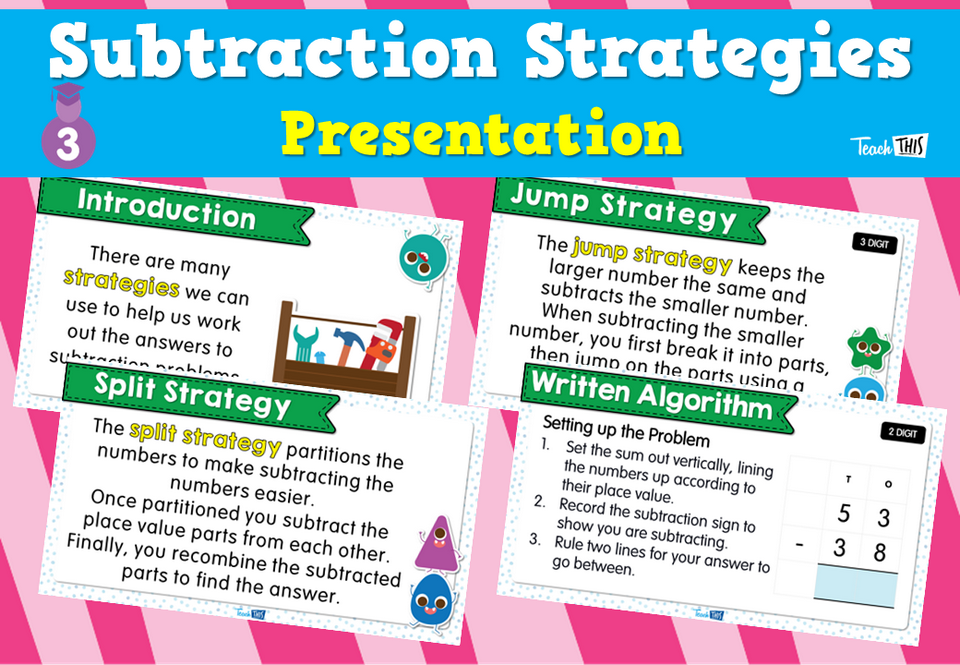 Subtraction Strategies - Presentation