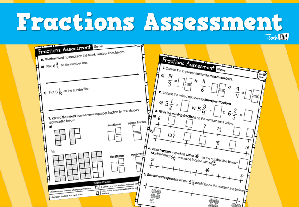 Fractions Assessment