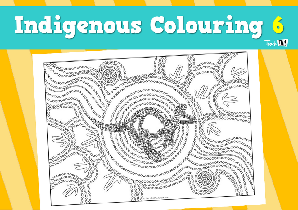 Indigenous Colouring 6