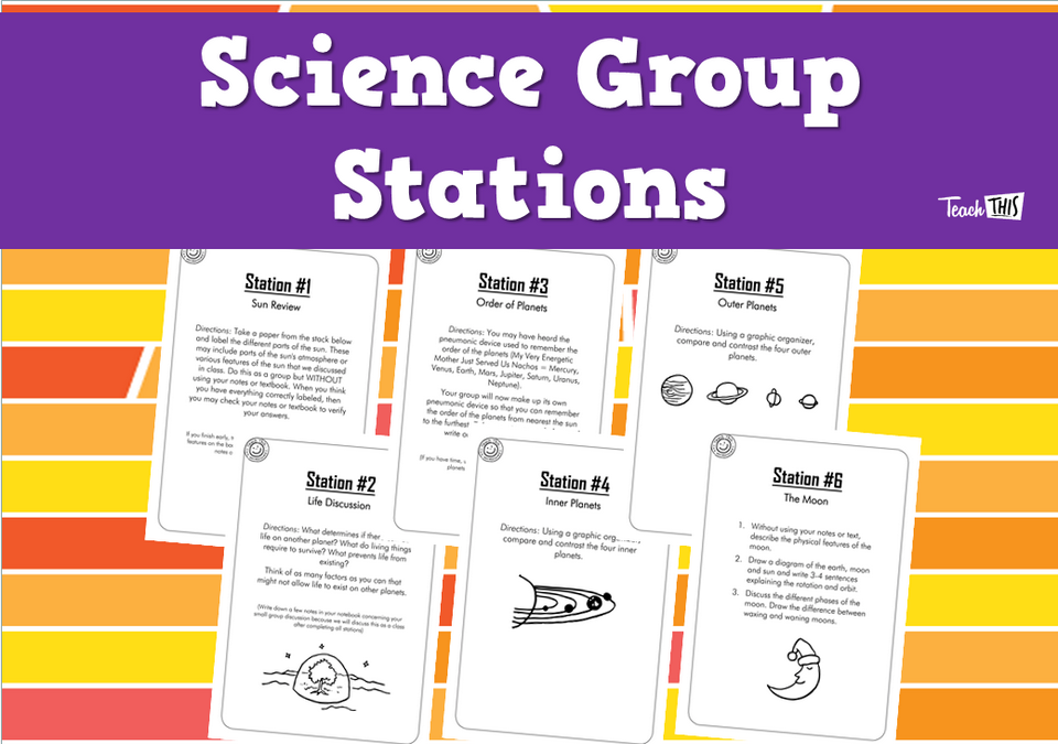 Science Group Stations (6 pg)