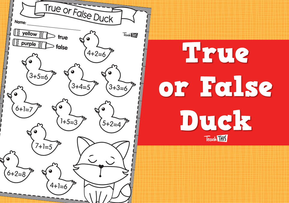 True or False Duck