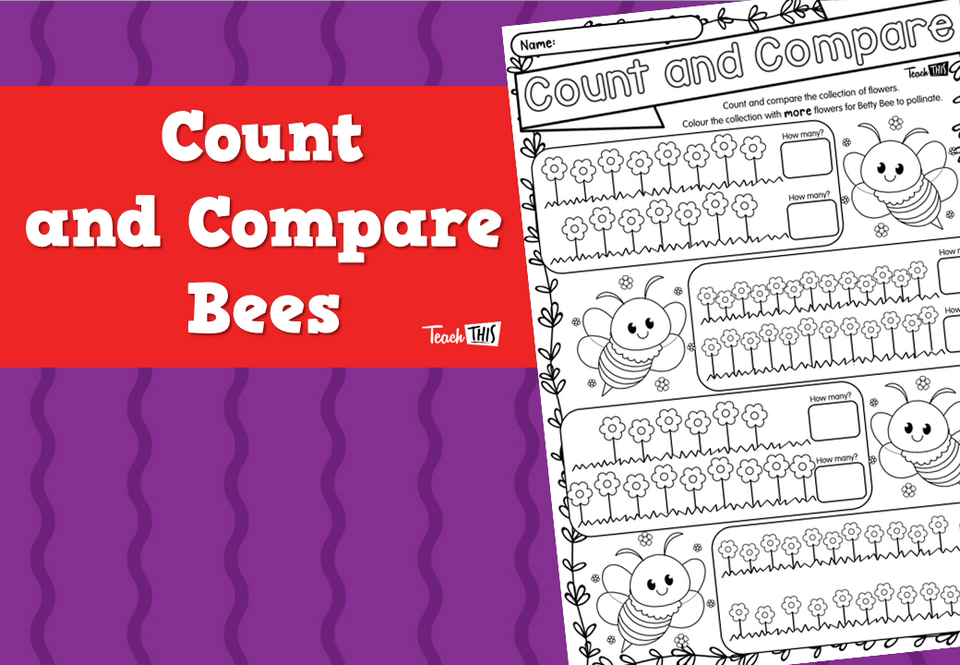Count and Compare Bees