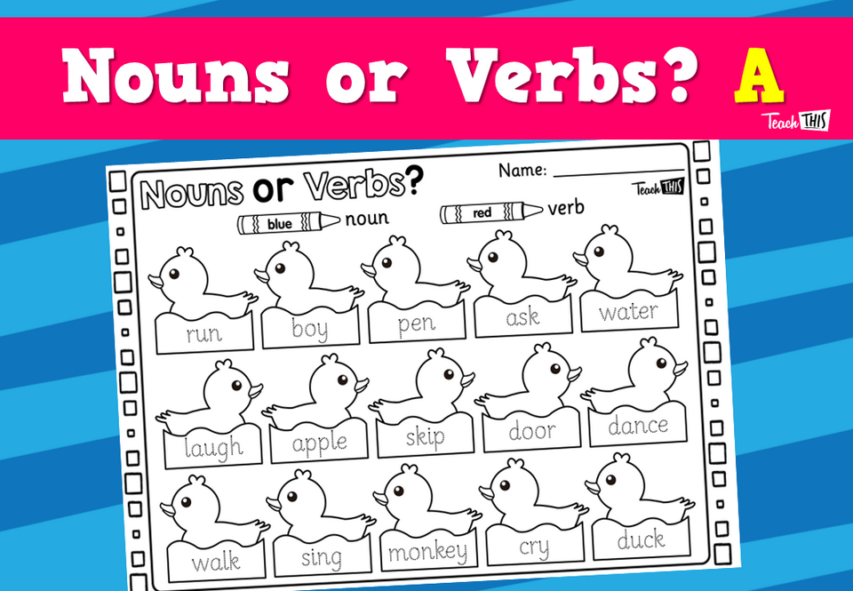 Nouns or Verbs? A