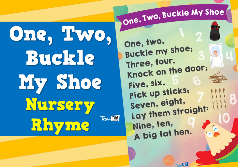 One, Two, Buckle My Shoe - Nursery Rhyme