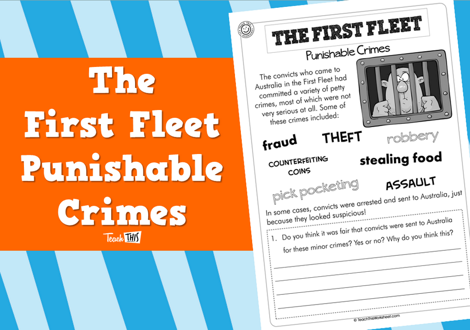 The First Fleet Punishable Crimes