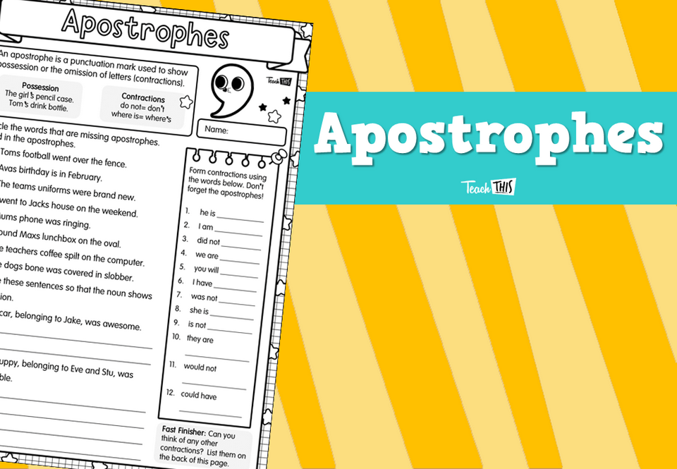Apostrophes
