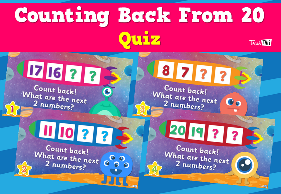 Counting Back From 20 Quiz
