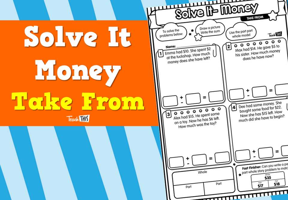 Solve It- Money- Take From