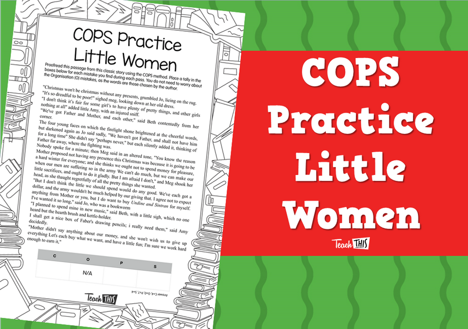 COPS Practice - Little Women