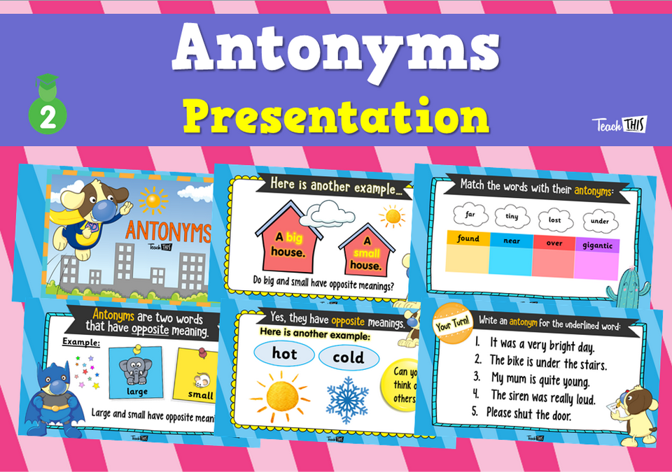Antonyms - Presentation
