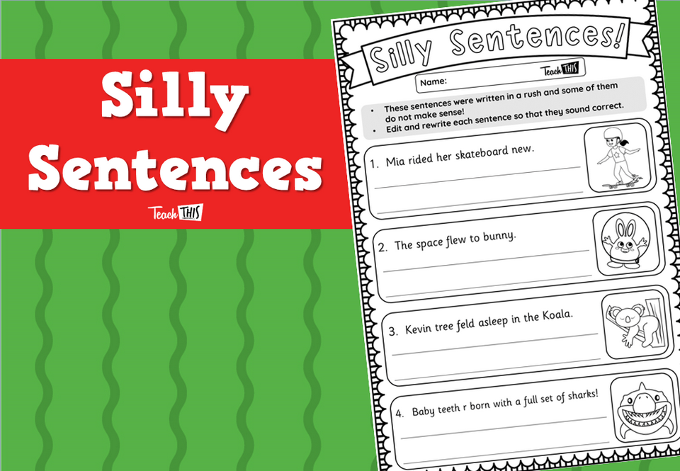 Silly Sentences