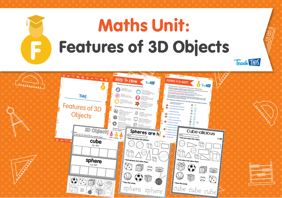 Maths Unit: Features of 3D Objects