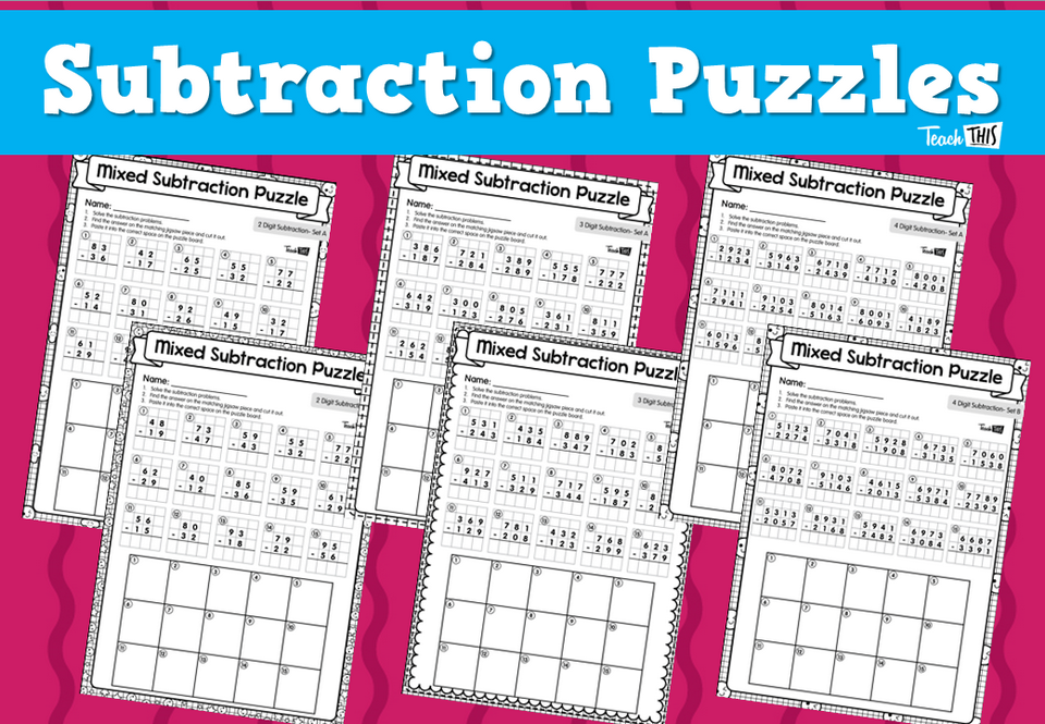 Subtraction Puzzles